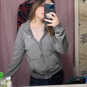 Grey hollister jacket